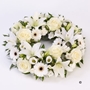 Picture of Rose and Lily Wreath - White