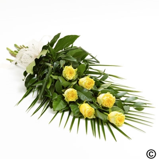 Picture of Simple Rose Sheaf - Yellow