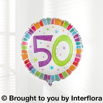 Picture of 50th Birthday Balloon