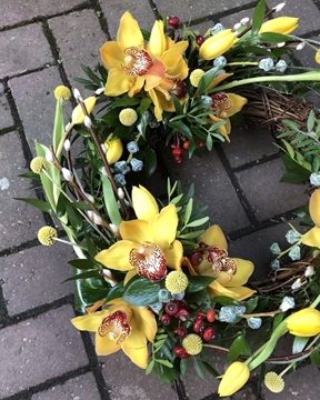 Picture of Woodland Wreath - Yellow