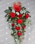 Picture of Red Rose Sheaf Style Spray