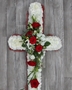 Picture of Cross - Based with Rose Spray 