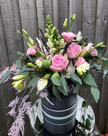 Sophie Hat Box Penny Johnson Flowers Coleshill Birmingham