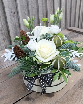 Picture of Winter White Hatbox 