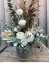 Picture of Pampas & Ivory Floral Hat Box 