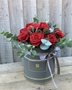 Picture of 12 Rose & Eucalyptus Hat Box