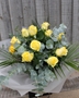 Picture of 12 Yellow Rose Bouquet