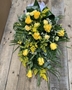 Picture of Yellow Rose Sheaf Style Spray 