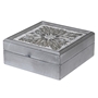 Picture of Silver Beaded Jewellery Keepsake Box