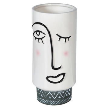 Picture of Cylindrical Face Vase
