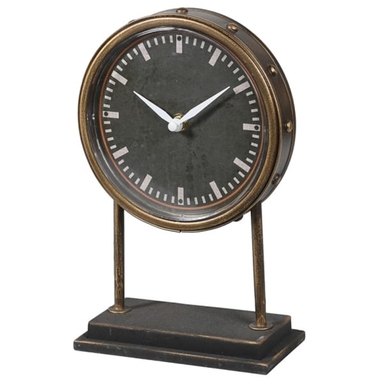 Picture of Black Base Round Clock