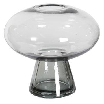 Picture of Large Grey Mushroom Glass Vase