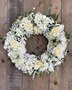 Picture of Ivory Rose & Hydrangea Wreath 