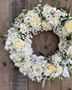 Picture of Ivory Rose & Hydrangea Wreath 