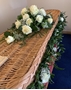 Picture of Wicker Casket Garland & Spray 