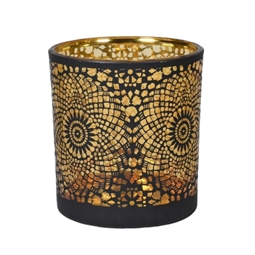Picture of Small Lace Pattern Candle Holder set of 4 