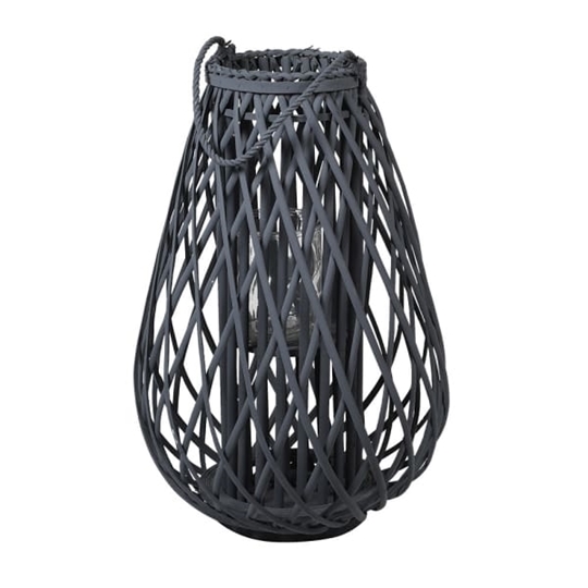 Picture of Dark Grey Willow Lantern