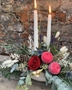 Picture of Festive Red Vase Arrangement 