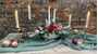 Picture of Festive Red Vase Arrangement 