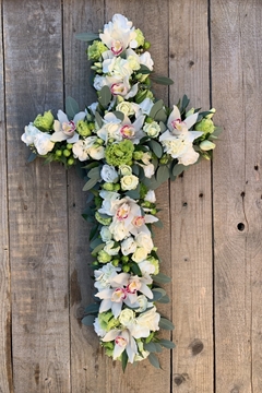 Picture of Ivory and Blush Cross
