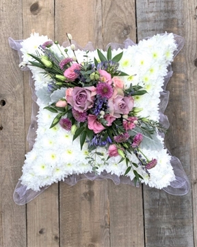 Picture of Cushion with Lilac Spray £60