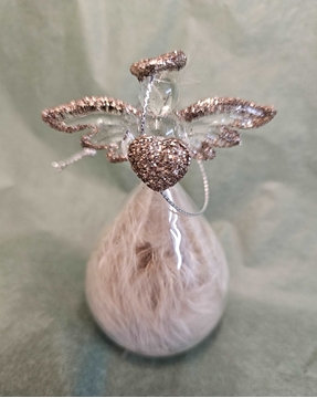 Picture of Feather Angel Bauble 