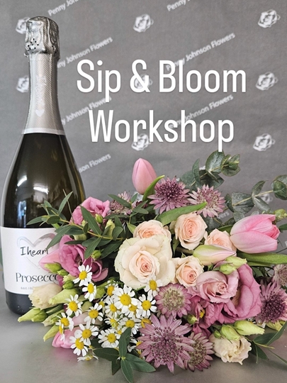 Picture of Sip and Bloom Workshop