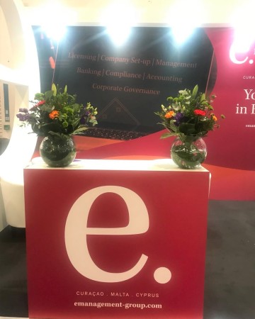Lily, Gerbera & Lisianthus Vase Display For ICE Totally Gaming 