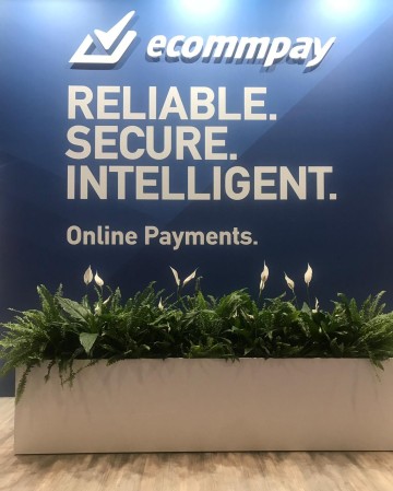 Spathiphyllum Lily Planter For Ecompany At ICE Totally Gaming Excel London 