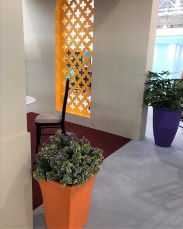 Hebe Planter For Furniture Show Nation Exhibition Centre  NEC Birmingham 