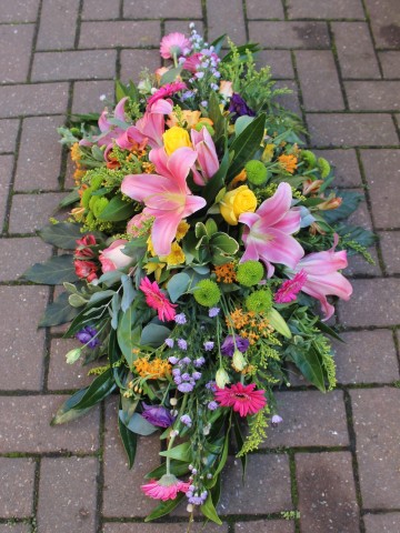 Summer Mix Casket Spray 