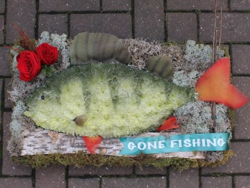 2D Perch Gone Fishing Design 