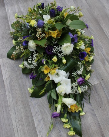 Single Ended Spray - Purple - Yellow - Ivory 