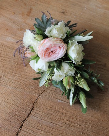 Blush Ladies Corsage - Wedding Corsage 
