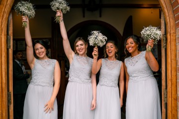 Bridesmaids Gypsophilia Bouquet 