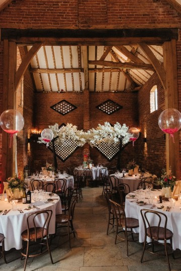 Cherry Blossom Trees to hire - shustoke farm barns - table centerpiece