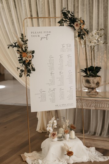 Beautiful wedding at Alrewas Hayes wedding venue - featuring toffee nude and ivory flowers - Toffee roses - Cappuccino Roses - Westminster Abbey Roses - Phalaenopsis orchids - Quicksand Roses - waxflowers - dried Ruscus - Dried Pampas grass - Eucalyptus - Bridal Bouquet